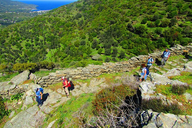 10-Day Inn-to-Inn Self-Guided Trekking Holiday Andros Trail - Cyclades - Day two: watermills, Froussei Valley, and the first mountain climb