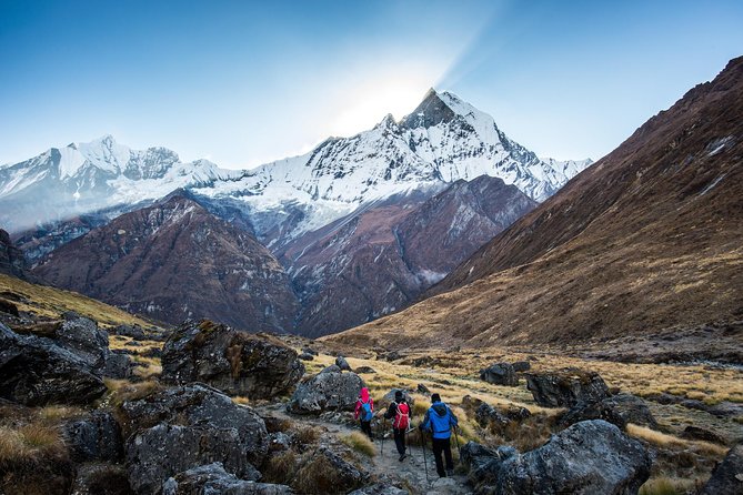14 days Annapurna Base Camp Trek - Chhomrong and the long staircase section