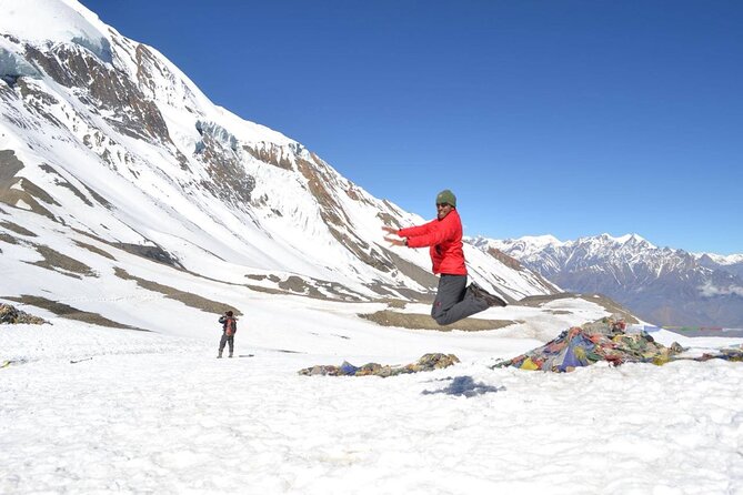 18-Day Annapurna Circuit Private Trekking Tour from Kathmandu - Day 11: Thorong La and the descent to Muktinath