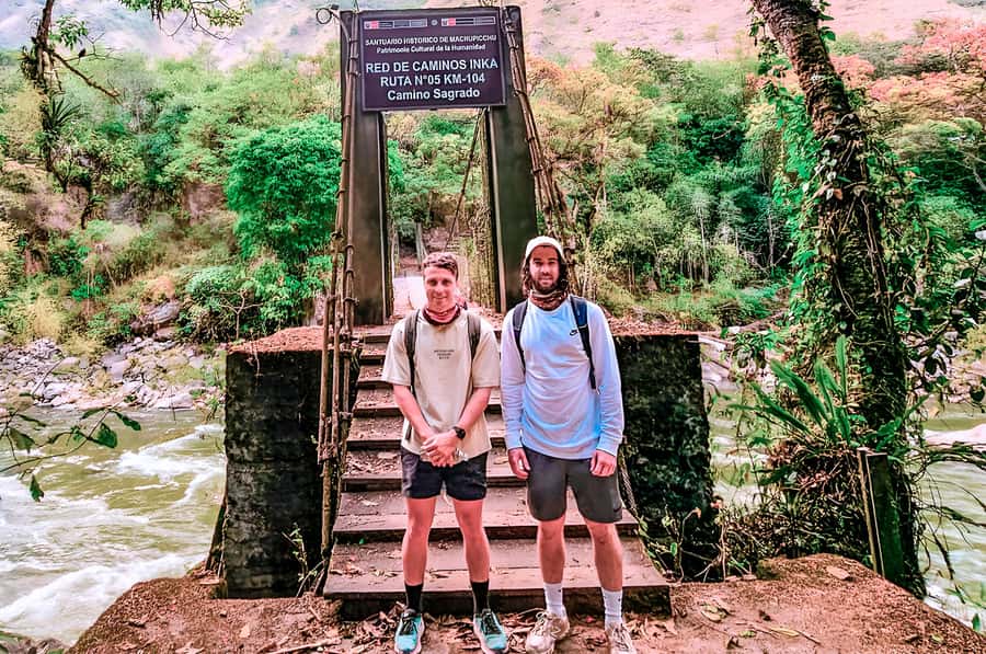 2-Day Inca Trail Hike to Machu Picchu & Panoramic Train - Chachabamba begins the walk