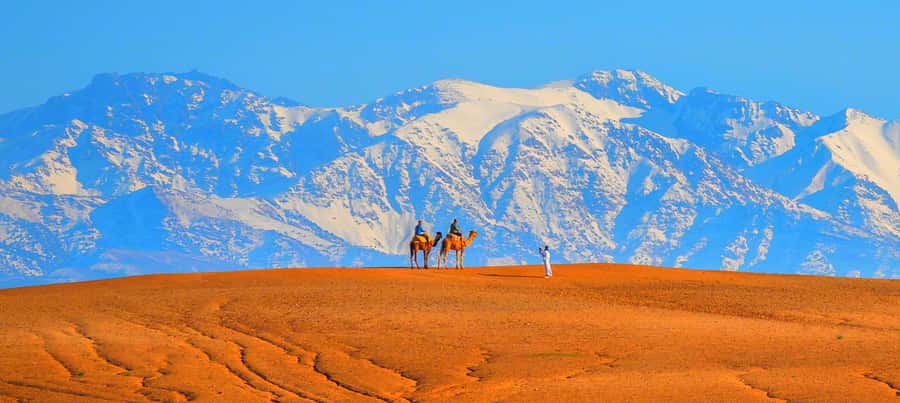 2 Days Desert Agafay and Atlas Mountains Trek From Marrakech - Sleeping in a mountain riad