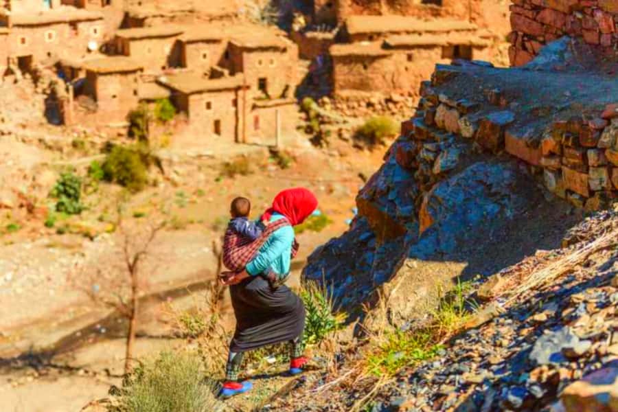 2 Days Desert Agafay and Atlas Mountains Trek From Marrakech - The camel ride in Agafay