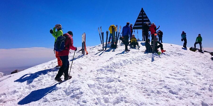 2 Days Mount Toubkal ascent trek via Ait Mizane Valley - The 4,167-meter summit and the long return