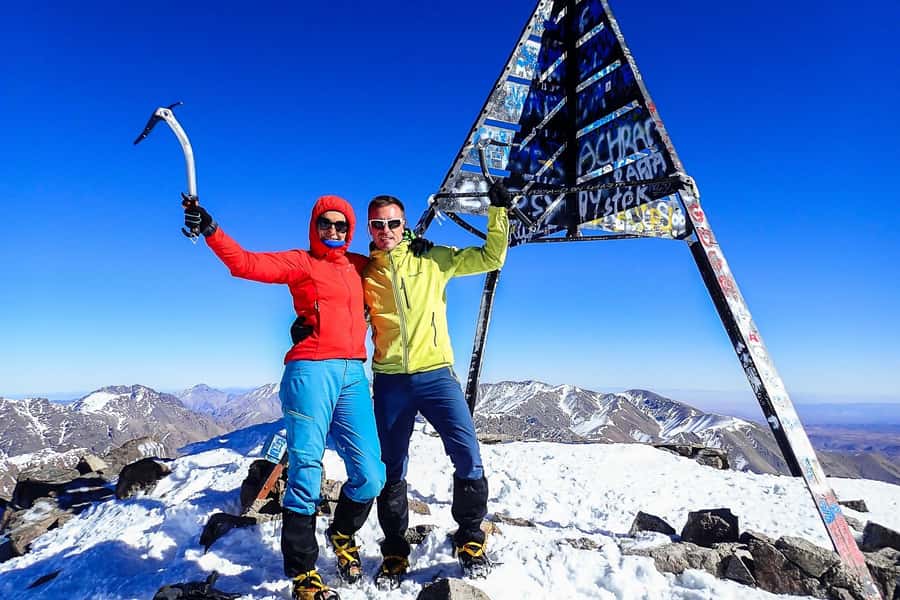 2 Days Mount Toubkal ascent trek via Ait Mizane Valley - Walking through Aremd and the Mizane Valley