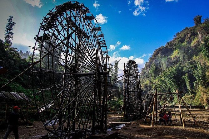 2 Days Sapa Trekking In Cat Cat And Ta Van Village From Hanoi - Cat Cat Village below Mount Fansipan