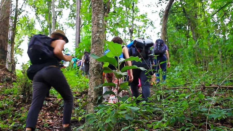 2days 1night : Trekking with Karen people and Doi Inthanon - Bamboo rafting depends on the weather