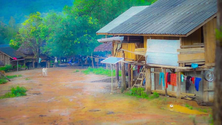 2days 1night : Trekking with Karen people and Doi Inthanon - Day one: from Chiang Mai to Karen country