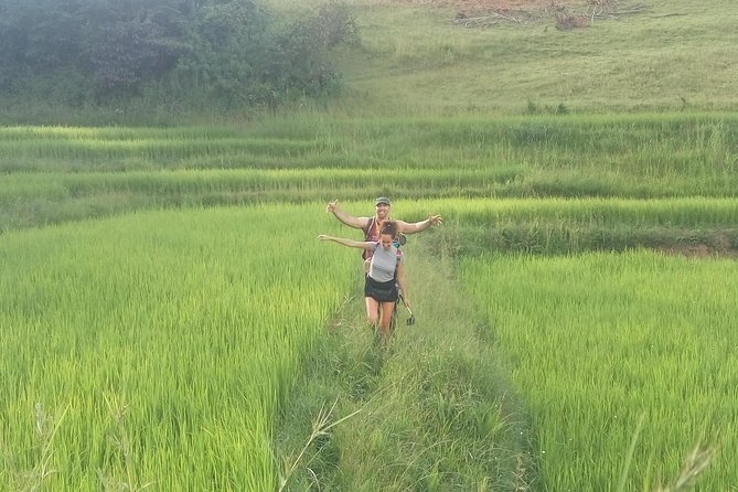 3Days Less Touristic Way Trekking from Kalaw To Inle - Day two: farms, vegetable plots, and village hospitality