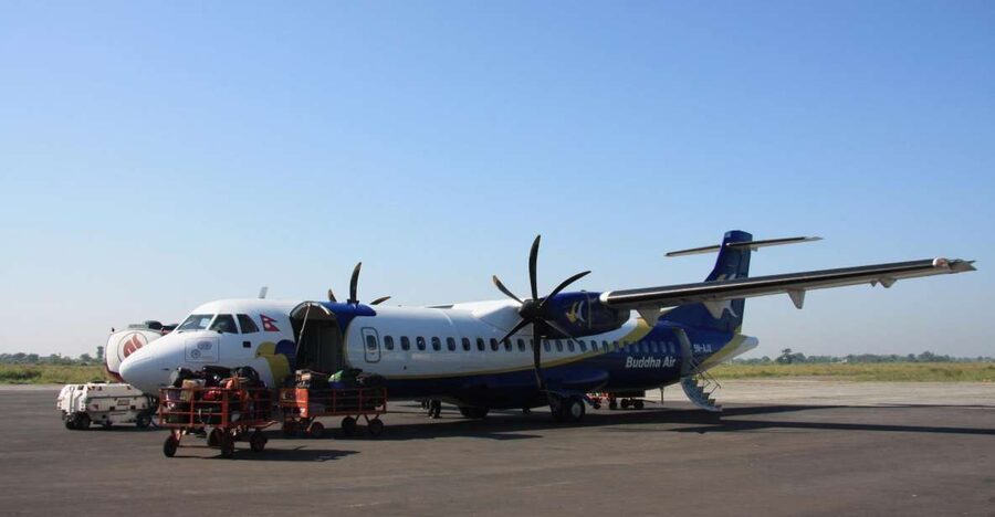 45-Minute Mount Everest Flight Tour from Kathmandu - The view toward Mount Everest