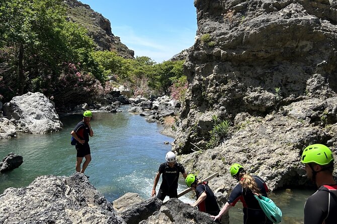 5-Hour Shared River Trekking in Kourtaliotiko Gorge - Swimming in cold pools
