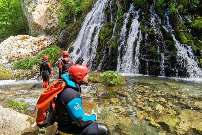 6 Day Tour - Trekking, Rafting, Jeep safari and Canyoning - Day three: rope sections in Hrčavka Canyon