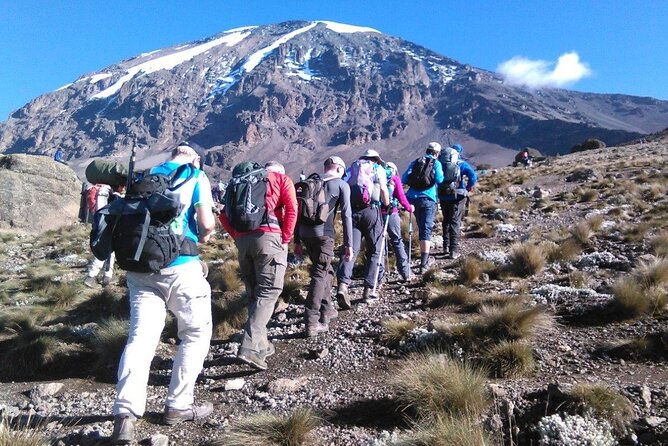 6 Days Kilimanjaro Climbing Machame route - Day 2: a repeated route description that needs clarification