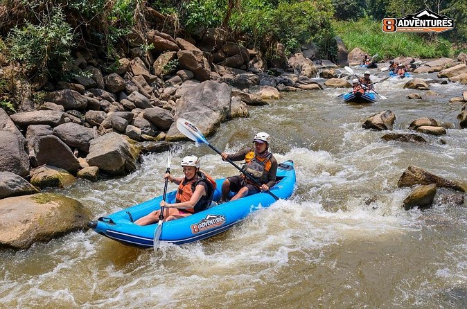 8KM White Water Rafting and 3HRS Jungle Trekking Adventure - Lunch between the two activities