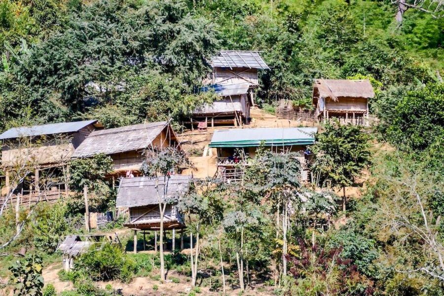 Akha & Lahu village trekking 1 day - Meeting guide Acha in the Akha countryside