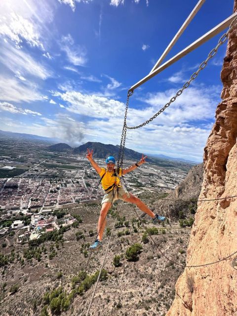 Alicante: Redovan Via Ferrata, family Climb - Key points to know before you clip in