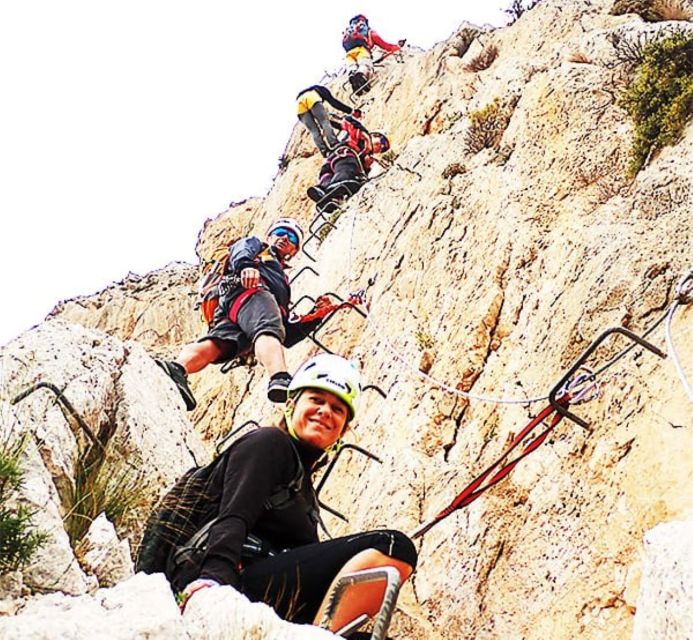 Alicante: Via Ferrata del Ponoig Guided Trek and Climb - Learning the basics before the first serious climb