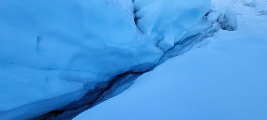 Anchorage: Full-Day Matanuska Glacier Hike and Tour - Getting ready with cleats and winter gear