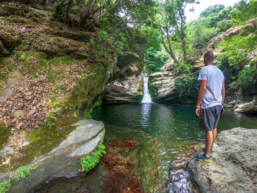 Andros: Achla River Trekking to the Waterfall - Gerolimni Waterfall and the swimming stop