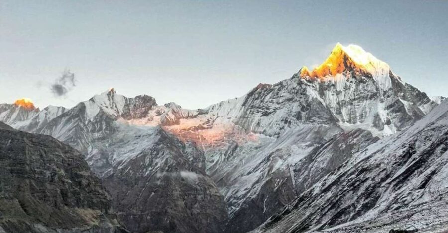 Annapurna Base Camp Heli Tour - Annapurna Base Camp at 13,125 Feet