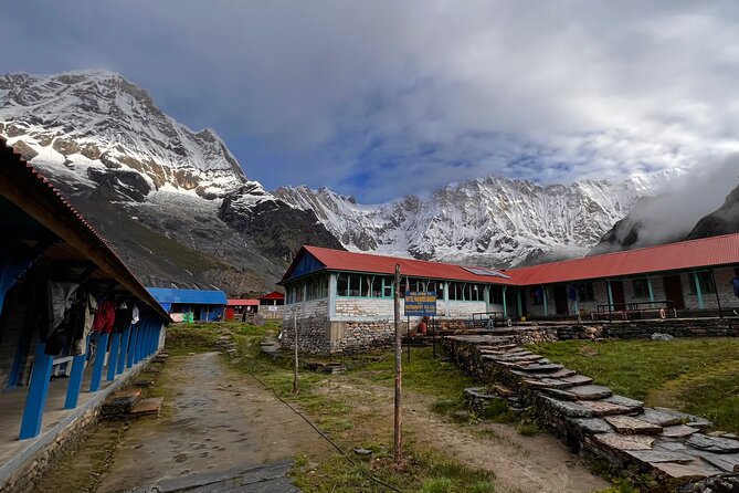 Annapurna Base Camp Private Short Trek - Day 3: Jhinu, Chhomrong, and the climb to Sinuwa