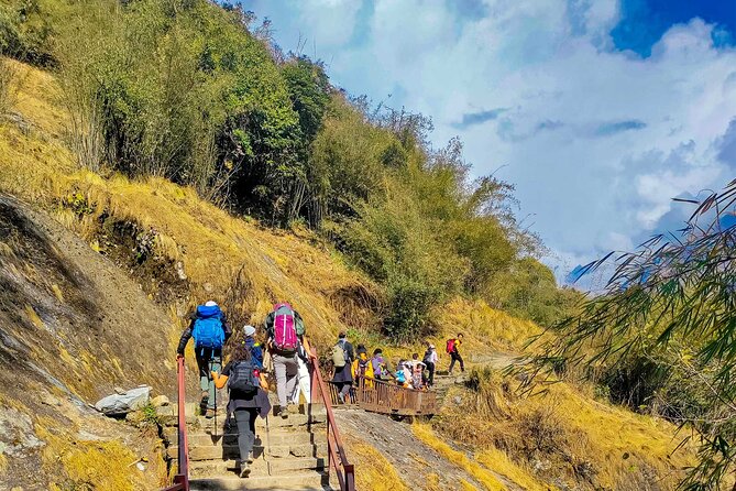 Annapurna Base Camp Trekking 09 Days - Day 3: Jhinu Danda, Chhomrong, and Sinuwa