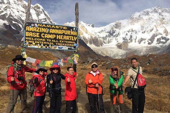 Annapurna Sanctuary Trek - 14 Days - Reaching Annapurna Base Camp at 4,130 meters