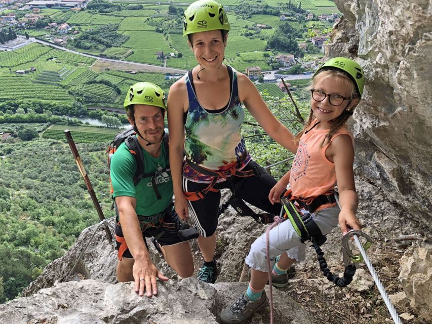 Arco: Via Ferrata Family-Friendly Climbing Tour - What the four-hour outing includes