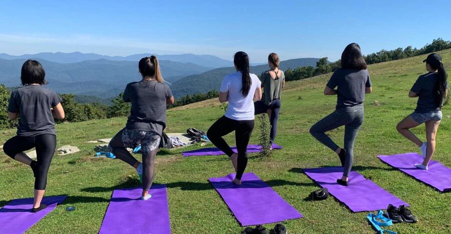 Asheville: Yoga on a Mountain Hike - Why this Asheville yoga hike works
