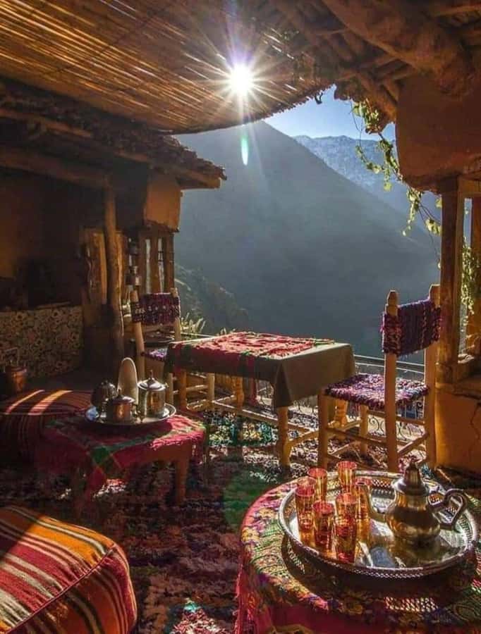 Atlas Mountains:Full-Day Trek to Berber Villages & Waterfall - The waterfall and mountain scenery