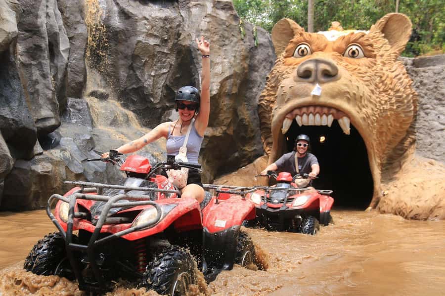 ATV Jungle Trek Bali: Wild Path, Waterfall with Lunch, Guide - Getting ready at Jl. Raya Silakarang