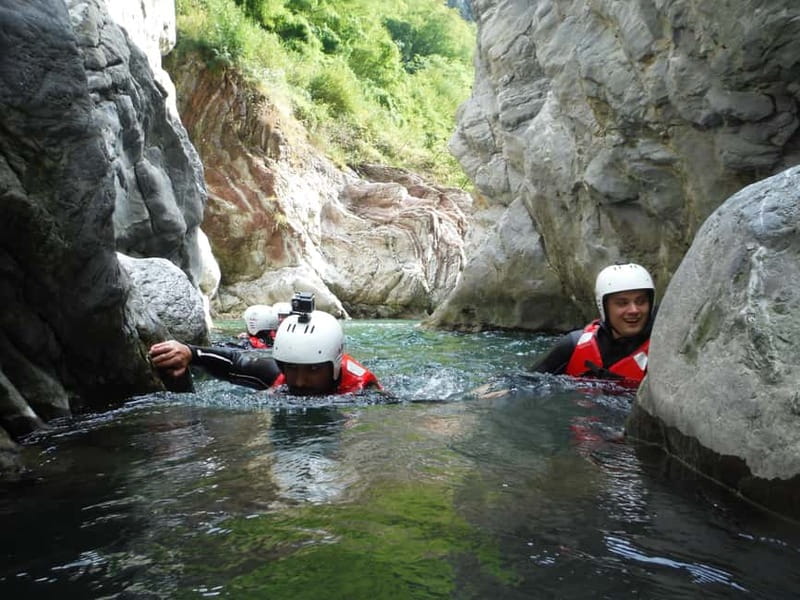 Bagni di Lucca: River Trekking In The Cocciglia Canyon - The long swim through the final canyon