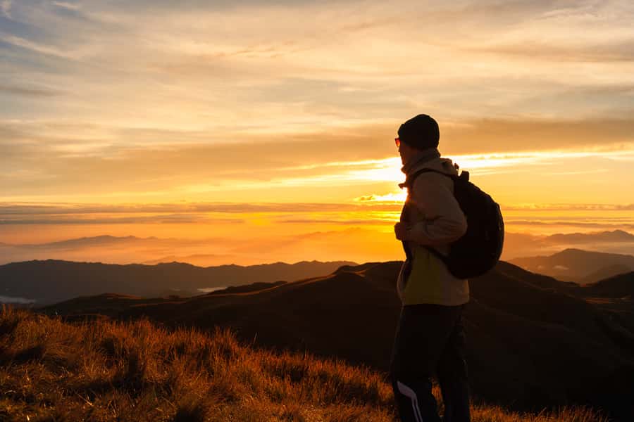 Bali: Mount Batur Sunrise Trek and White Water Rafting - The descent and the useful Mt. Batur Lounge stop