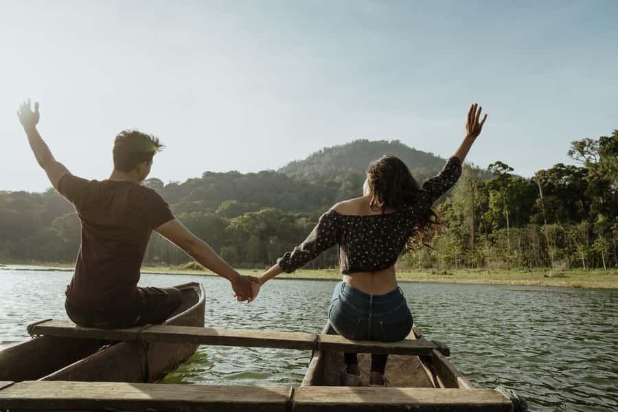 Bali: Munduk Waterfalls Trek, Twin Lakes and Temple Tour - The Twin Lakes viewpoint starts the day with scale