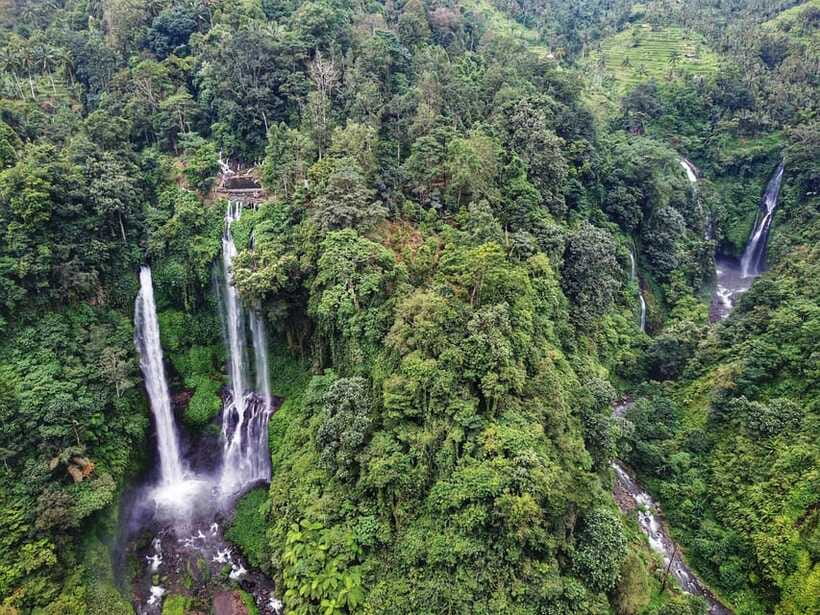 Bali: Sekumpul and Banyumala Waterfall Guided Trek - Swimming at Banyumala’s natural pool