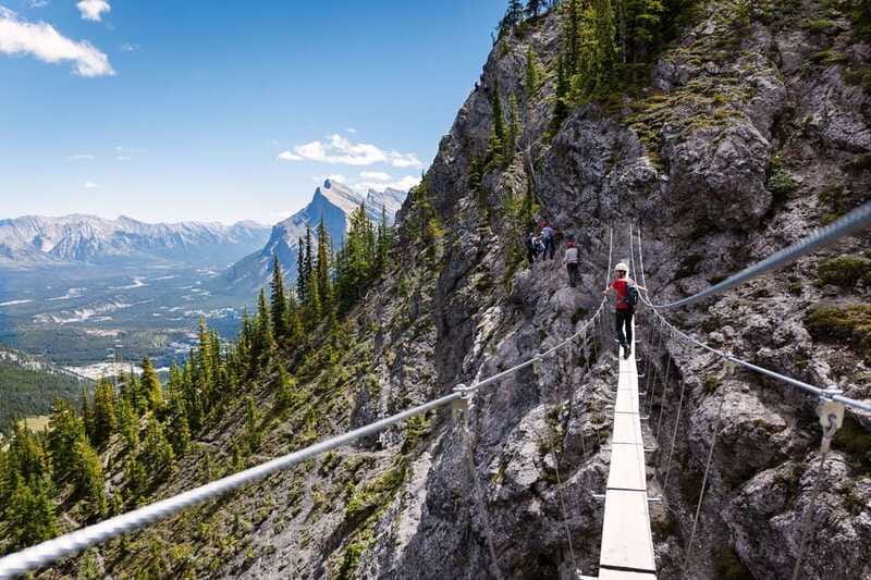 Banff: Mount Norquay 2.5 or 4-Hour Guided Via Ferrata Climb - The 2.5-hour Explorer Route
