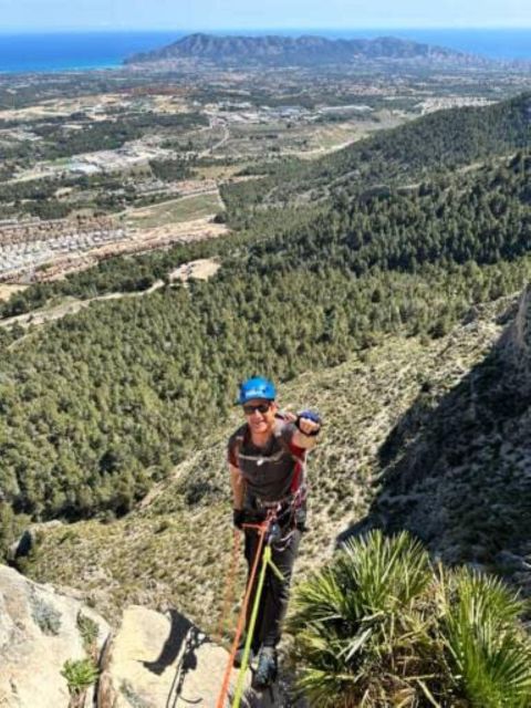 Benidorm: Via ferrata Ponoig, cerca de la Nucia - The Sleeping Lion and the Costa Blanca view