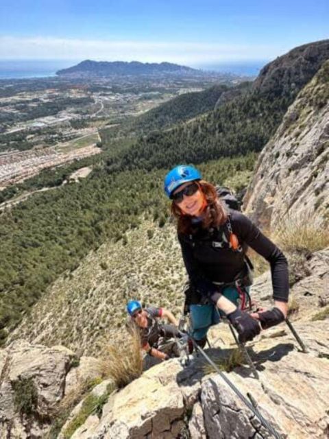 Benidorm: Via ferrata Ponoig, cerca de la Nucia - The guides and the group atmosphere