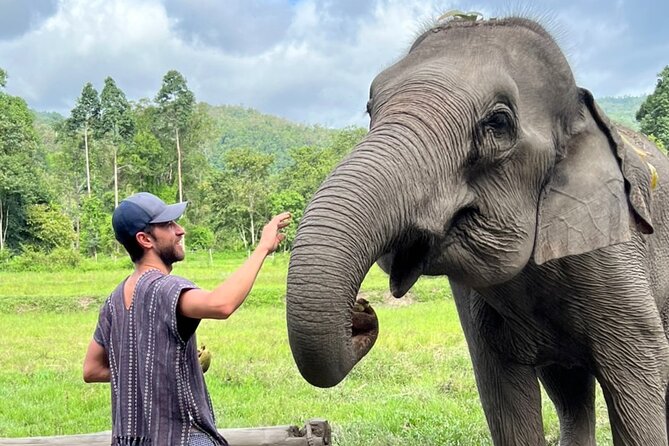 Best Seller | 2-Day Jungle Trek: Elephants, Raft & Karen Life - Starting with breakfast at Mae Wang market