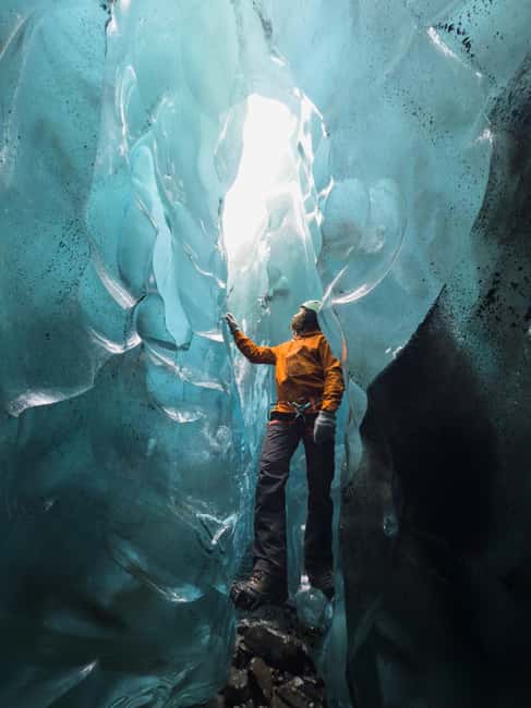 Blue Ice Cave Adventure and Glacier Hike (from Jökulsárlón) - Beyond the cave: arches, tunnels, and moulins