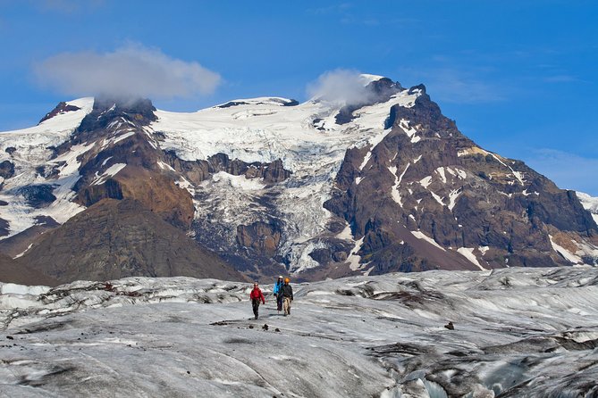 Blue Ice Discovery – Guided Glacier Hike from Skaftafell - Getting fitted with glacier gear
