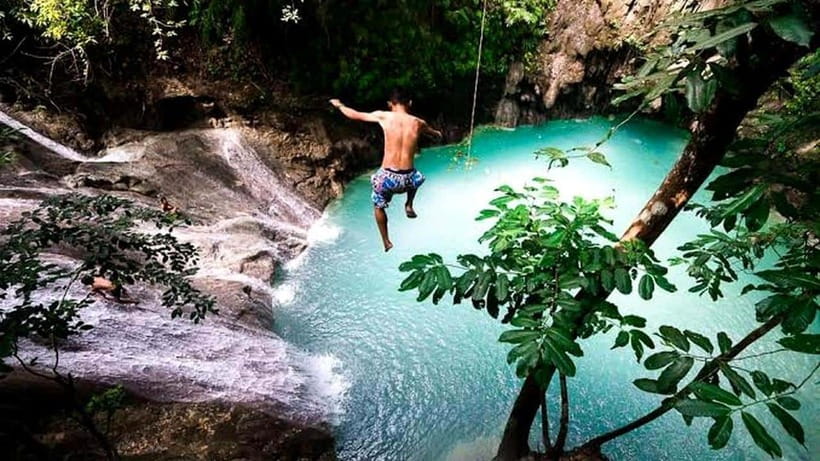 Bohol: Hidden Waterfall Hopping and Jungle Trek Adventure - Rice fields, carabao, and bamboo crossings