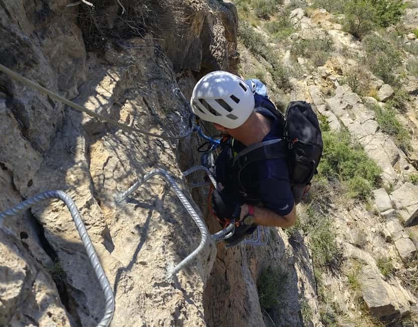 Callosa del Segura: Guided Via Ferrata in Callosa K3 with abseiling - Key points to know before you book