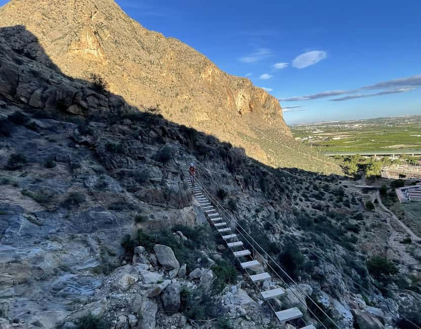 Callosa del Segura: Guided Via Ferrata in Callosa K3 with abseiling - What your 3.5 hours look like