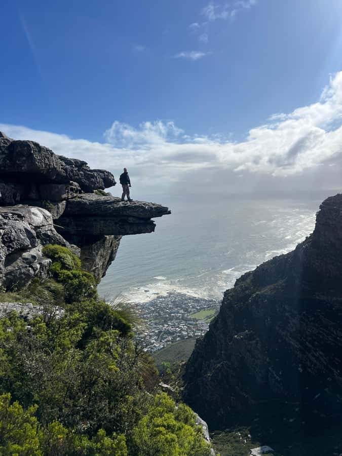 Cape Town: Table Mountain Hike with an Experienced Guide - India Venster adds scrambling and exposure