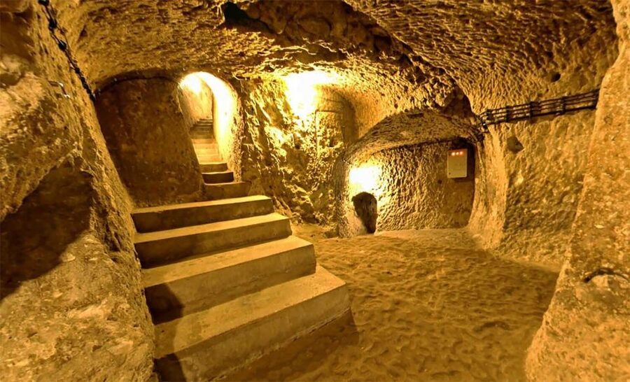 Cappadocia: Red Valley Trek and Kaymakli Underground City - Transport, group size, and the eight-hour schedule