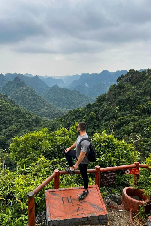 Cat Ba: National Park Trek, Village Visit and Kayak Day Tour - Kayaking in Lan Ha Bay