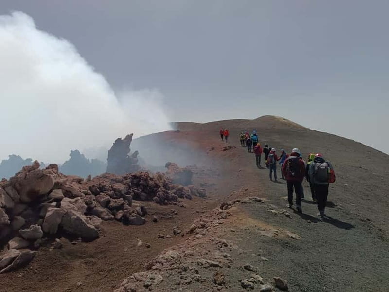 Catania, Etna trekking with guide and cable car at 3000 meters + transfer available - Walking across Etna’s recent eruption sites
