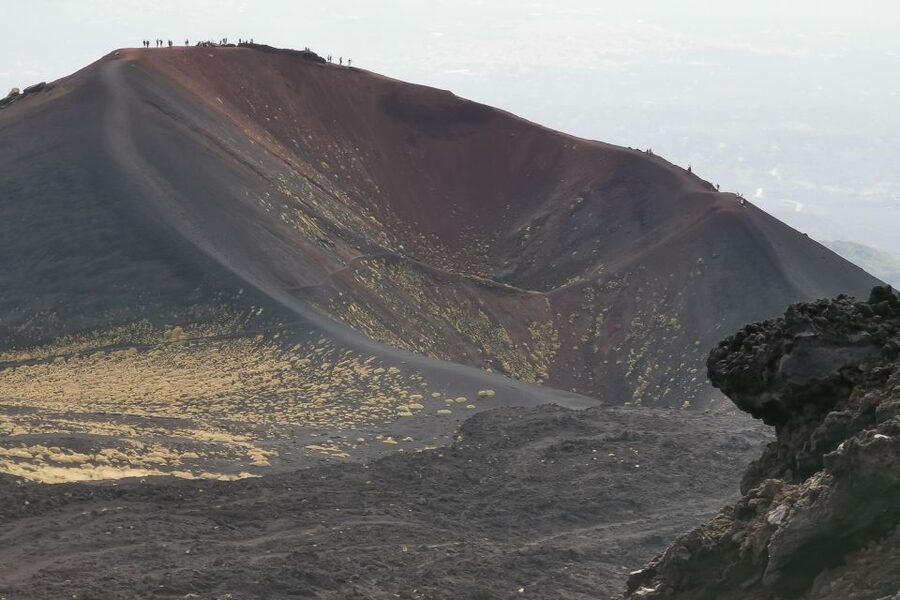 Catania: Mount Etna Trekking Tour Beyond the Tourist Trails - Climbing toward Valle del Bove at 2,400 meters