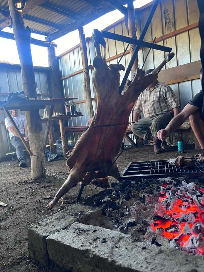 Cerro Castillo: Patagonia Mountain Trekking to the Lagoon - Asado or hot tubs after the hike