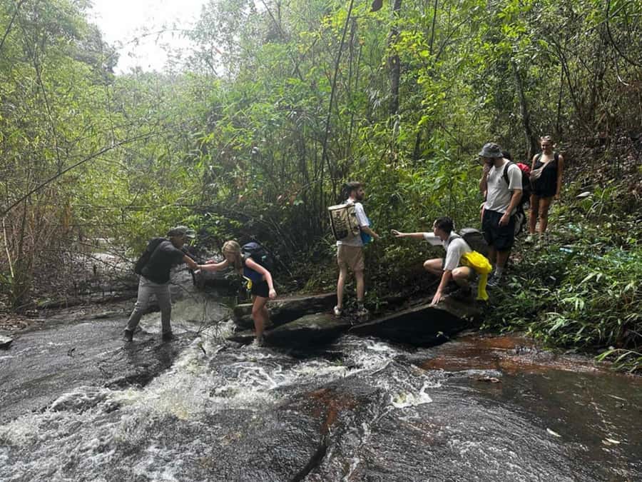 Chiang Mai: 1-Day Trekking Experience to Village & Waterfall - The morning drive and market stop